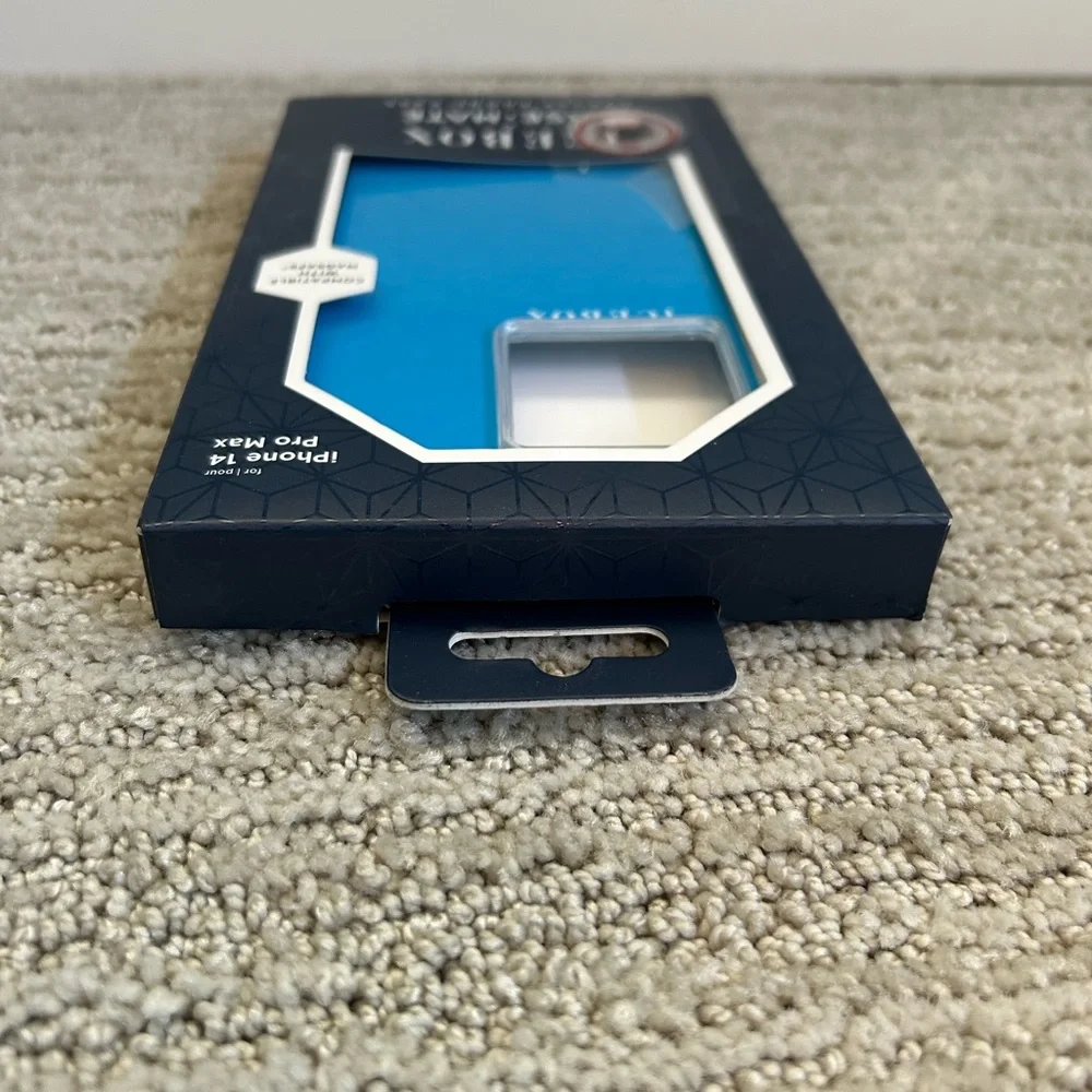 Icebox x Case•Mate iPhone 14 Pro Max MagSafe Compatible Case Facet Blue NEW